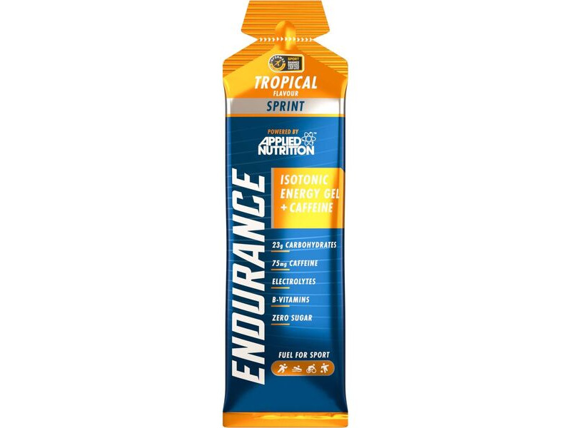 Applied Nutrition Endurance Sprint Isotonic Energy Gel Caffeine - Tropical - 60ml x Box 20 click to zoom image