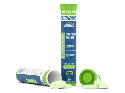 Applied Nutrition Endurance Hydration Electrolyte Tablets - Lemon & Lime - 6 x 20 Tabs click to zoom image