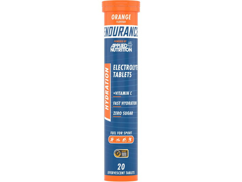 Applied Nutrition Endurance Hydration Electrolyte Tablets - Orange - 6 x 20 Tabs click to zoom image