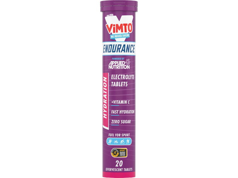Applied Nutrition Endurance Hydration Electrolyte Tablets - Vimto - 6 x 20 Tabs click to zoom image