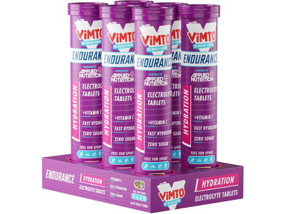 Applied Nutrition Endurance Hydration Electrolyte Tablets - Vimto - 6 x 20 Tabs click to zoom image