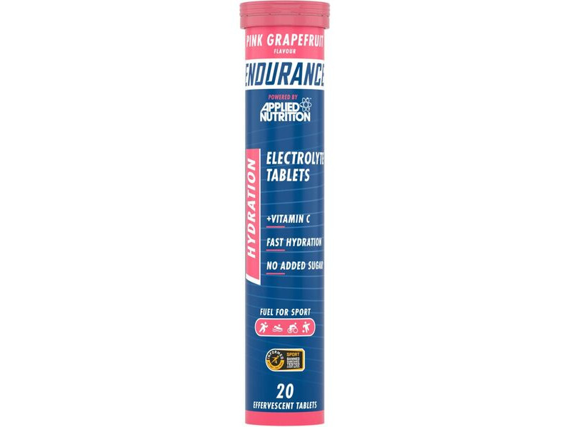 Applied Nutrition Endurance Hydration Electrolyte Tablets - Pink Grapefruit - 6 x 20 Tabs click to zoom image