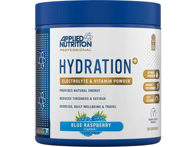 Applied Nutrition Hydration+ Complete Electrolyte & Vitamin Powder - Blue Raspberry - 240g