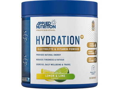 Applied Nutrition Hydration+ Complete Electrolyte & Vitamin Powder - Lemon and Lime - 240g
