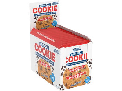 Applied Nutrition Protein Critical Cookie - Chocolate Chip - 73g x Box of 12 click to zoom image