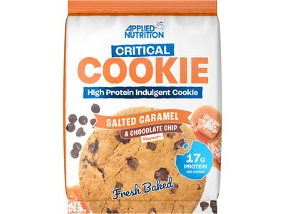Applied Nutrition Protein Critical Cookie - Salted Caramel & Choc Chip - 73g x Box of 12