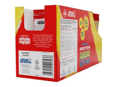 Applied Nutrition Protein Cheese Bites - Chilli 20g x Box of 10 click to zoom image