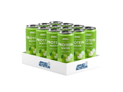 Applied Nutrition Sparkling Protein Water Drink - Apple Burst - 330ml x Box of 12 click to zoom image