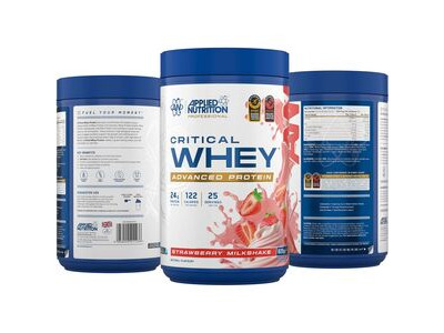 Applied Nutrition Critical Whey Protein Powder - Strawberry - 825g