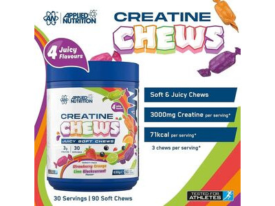 Applied Nutrition Creatine Chews - Blackcurrant - 630g click to zoom image