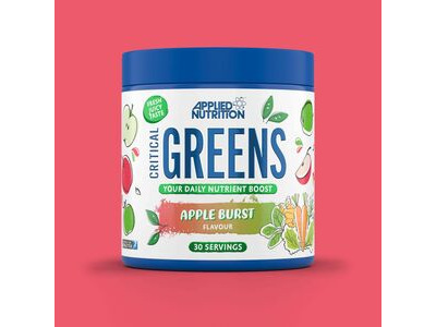 Applied Nutrition Vitality Critical Greens Powder - Apple Burst - 150g click to zoom image