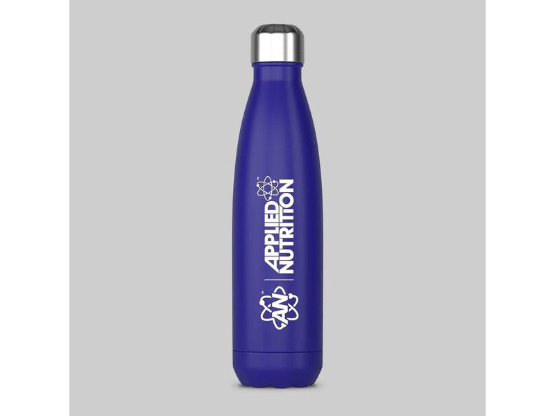 Applied Nutrition Stainless Stell Flask - Blue - 500ml click to zoom image