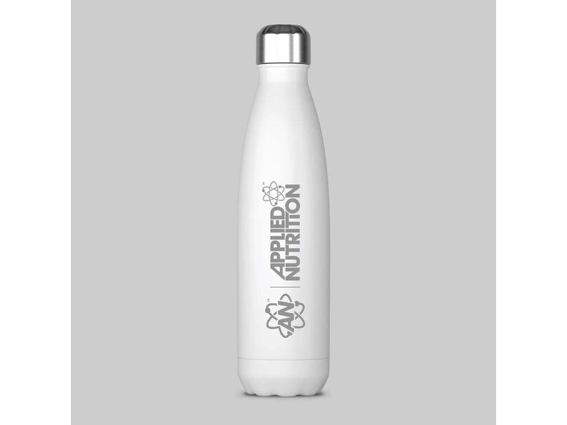 Applied Nutrition Stainless Stell Flask - White - 500ml click to zoom image